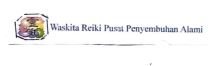 Trademark WASKITA REIKI PUSAT PENEYMBUHAN ALAMI + LOGO