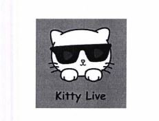 Trademark KITTY LIVE + LOGO