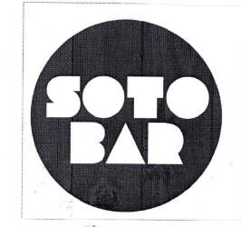 Trademark SOTO BAR