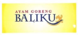 Trademark AYAM GORENG BALIKU + LOGO