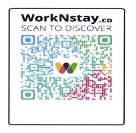 Trademark WORKSNSTAY PROPERTY IDENTITY + LOGO