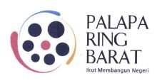 Trademark PALAPA RING BARAT + LOGO