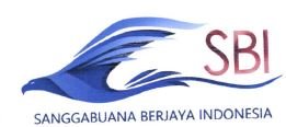 Trademark SBI SANGGABUANA BERJAYA INDONESIA + LOGO