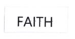 Trademark FAITH