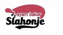 Trademark AYAM BAKAR SLAHONJE +LOGO