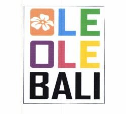 Trademark OLE-OLE BALI + LOGO