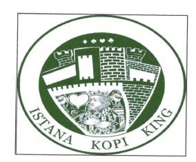 Trademark ISTANA KOPI KING + LOGO