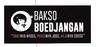 Trademark BAKSO BOEDJANGAN + LUKISAN