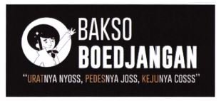 Trademark BAKSO BOEDJANGAN + LUKISAN