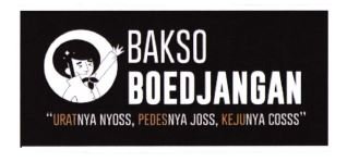 Trademark BAKSO BOEDJANGAN + LUKISAN