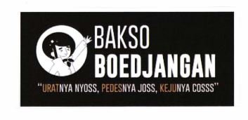 Trademark BAKSO BOEDJANGAN + LUKISAN