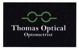 Trademark THOMAS OPTICAL OPTOMETRIST + LOGO