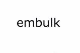 Trademark EMBULK