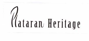 Trademark PLATARAN HERITAGE