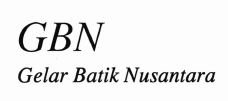 Trademark GBN GELAR BATIK NUSANTARA