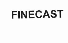 Trademark FINECAST