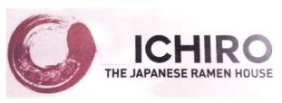 Trademark ICHIRO THE JAPANESE RAMEN HOUSE + LOGO