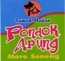 Trademark RUMAH MAKAN PONDOK APUNG MORO SENENG + LUKISAN