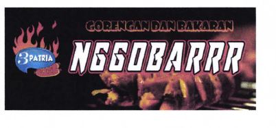 Trademark GORENGAN DAN BAKARAN NGGOBARRR