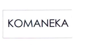 Trademark KOMANEKA