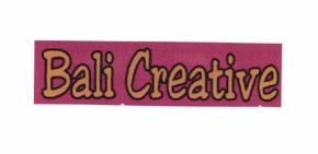 Trademark BALI CREATIVE