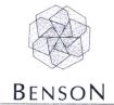 Trademark BENSON + LOGO