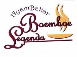 Trademark AYAM BAKAR BOEMBOE LEGENDA+LOGO