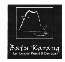 Trademark BATU KARANG LEMBONGAN RESORT & DAY SPA + LOGO