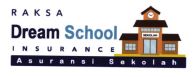 Trademark RAKSA DREAM SCHOOL INSURANCE + LOGO