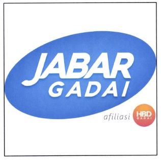 Trademark JABAR GADAI + LOGO