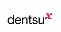 Trademark DENTSU + Logo x