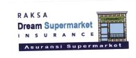 Trademark RAKSA DREAM SUPERMARKET INSURANCE + LOGO