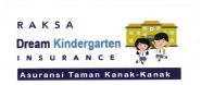 Trademark RAKSA DREAM KINDERGARTEN INSURANCE + LOGO