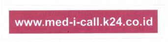 Trademark WWW.MED-I-CALL.K24.CO.ID