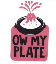 Trademark OW MY PLATE + LOGO