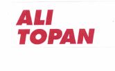 Trademark ALI TOPAN