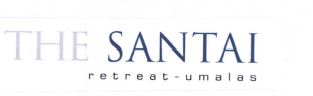 Trademark THE SANTAl RETREAT UMALAS