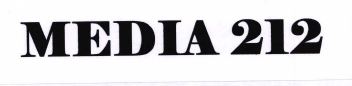 Trademark MEDIA 212