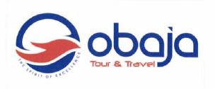 Trademark OBAJA TOUR & TRAVEL THE SPIRIT OF EXCELLENCE + LOGO