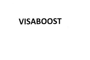 Trademark VISABOOST