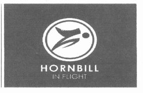 Trademark HORNBILL IN FLIGHT + LOGO