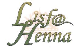 Trademark LISFA HENNA + LOGO