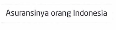 Trademark ASURANSINYA ORANG INDONESIA