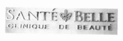 Trademark SANTE BELLE + LOGO