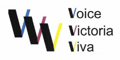 Trademark 3 V VOICE VICTORIA VIVA + LUKISAN