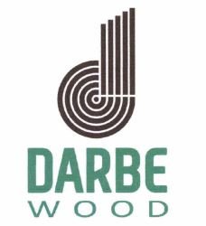 Trademark DARBE WOOD + logo