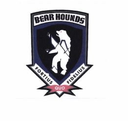 Trademark BEAR HOUNDS FORTIUS FIDELIUS QUO + LOGO