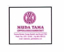 Trademark MUDA TAMA + LOGO