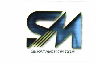 Trademark SERAYAMOTOR.COM + LOGO SM