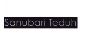 Trademark SANUBARI TEDUH